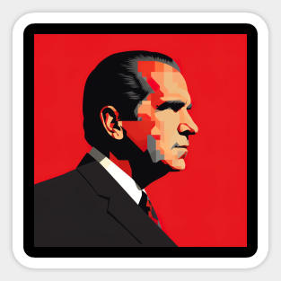 Richard Nixon Sticker